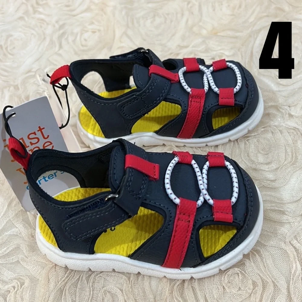 Carter’s Red White & Blue infant 4 sandals